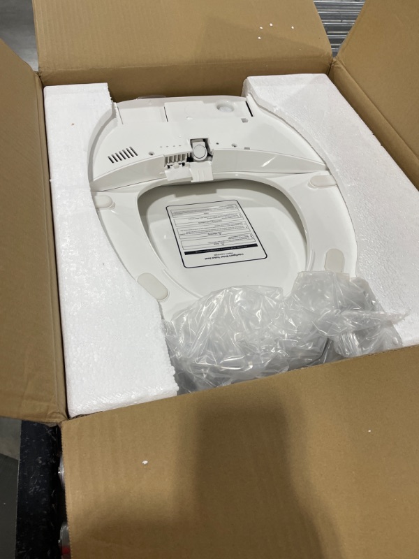 Photo 3 of WLJBIDET Bidet Toilet Seat Round,Electric Toilet Seat Bidet Round,Smart Toilet Seat Bidet,Need Electricity,Unlimited Warm Water,Electronic Heated,Warm Air Dryer,Rear and Front Wash,LED Light O7R-Round