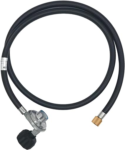 Photo 1 of  Acesidn Propane Tank Adapter Regulator with Hose for 20 LB Tank, Grill Hose to Propane Tank?Gas Grill & Griddle - Weather Resistant & Corrosion Resistant,CSA Certifie