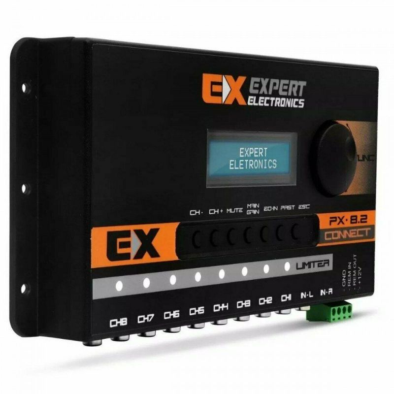 Photo 1 of Expert Car Audio PX8.2CONNECT Expert 8 Ch 15 Band Eq 3 Paramatric Eq

