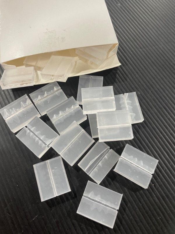 Photo 3 of 10 Pcs 1” x 1 x 1” Clear Square Acrylic Plexiglass Cubes Rod Peg
