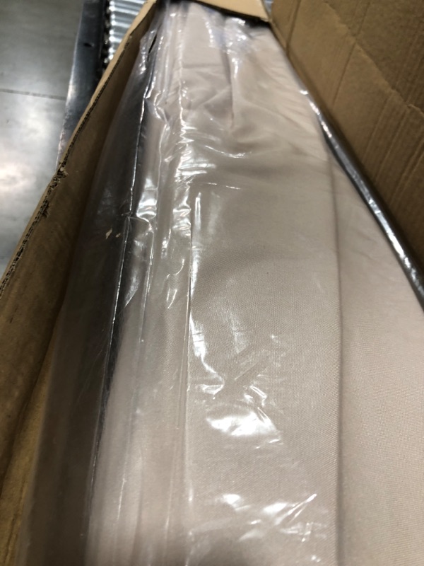 Photo 1 of HOMSHADE 9ft Outdoor Patio Umbrella - Market Table Pool Deck Umbrella UPF50+ UV Protection with Push Button Tilt, Crank and 8 Sturdy Ribs (Beige) 9FT Beige