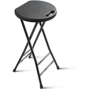 Photo 1 of  Folding Stool with Handle, Folding Bar Stool with Non-Slip Feet,Folding Chair,Indoor and Outdoor Foldable Stool for Adults,550 lbs Capacity,Kitchen,Game