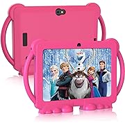 Photo 1 of YOBANSE Kids Tablet, 7 inch Tablet for Kids 3GB RAM 32GB ROM Android 11.0 Toddler Tablet with Bluetooth, WiFi, GMS, Parental Control, Dual Camera, Shockproof Case, Educational, Games(Pink)
