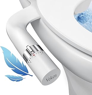 Photo 1 of Electric Dual Nozzle (Posterior/Feminine Wash) Fresh Water Sprayer, Adjustable Water Pressure, Bidet for Toilet Seat Attachment, Stainless Steel Inlet Badays