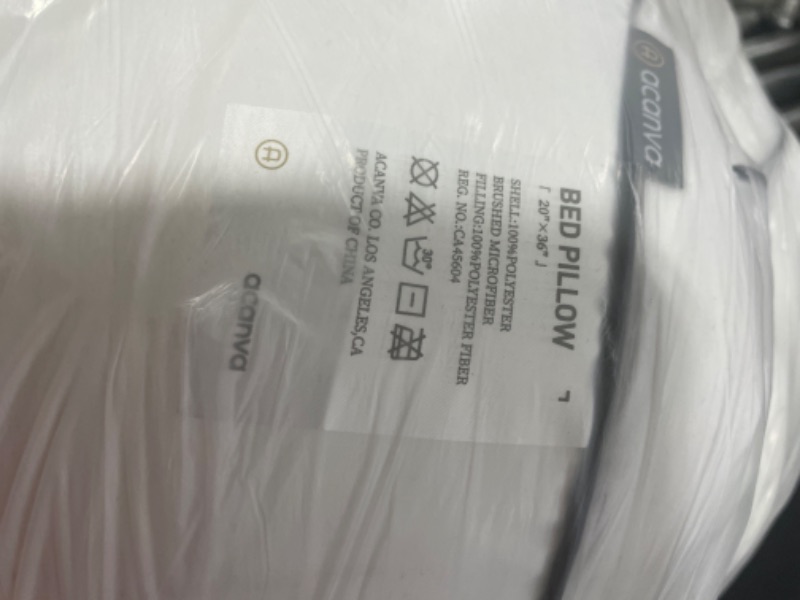 Photo 1 of 2 BED PILLOWS 20X36