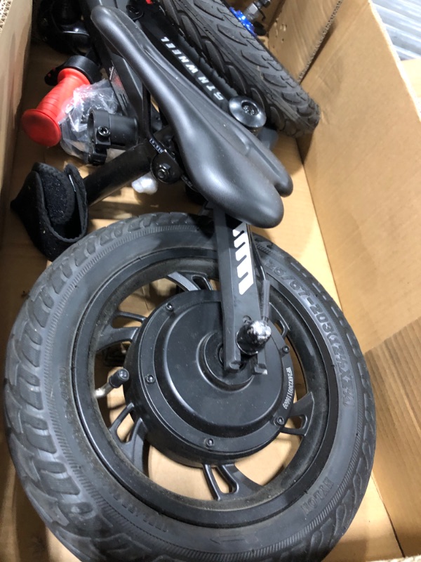 Photo 3 of  Electric Bike for Kids Ages 3-5 Years Old,Electric Balance Bike for Kids 12 Inch Tire,No Pedal Kids Electric Bike 22V 2.5Ah 150W Motor 6 Mph, Electric Bike for Boys Girls