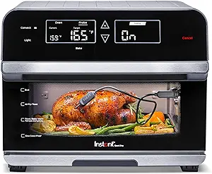 Photo 1 of Instant Omni Pro 19QT/18L Toaster Oven Air Fryer, 14-in-1, Crisp, Broil, Bake, Roast, Rotisserie, Toast, Slow Cook, Proof, Split Cook, Temp Probe, Convection, from the Makers of Instant Pot, Black