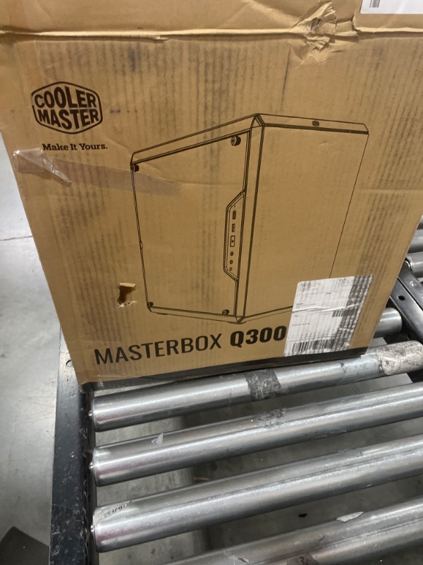 Photo 3 of Cooler Master MasterBox Q300L Micro-ATX Tower & Thermaltake Toughpower GX2 80+ Gold 600W SLI/Crossfire Ready Continuous Power ATX 12V V2.4/EPS V2.92 Non Modular Power Supply Black Micro-ATX MB Tower + Power Supply