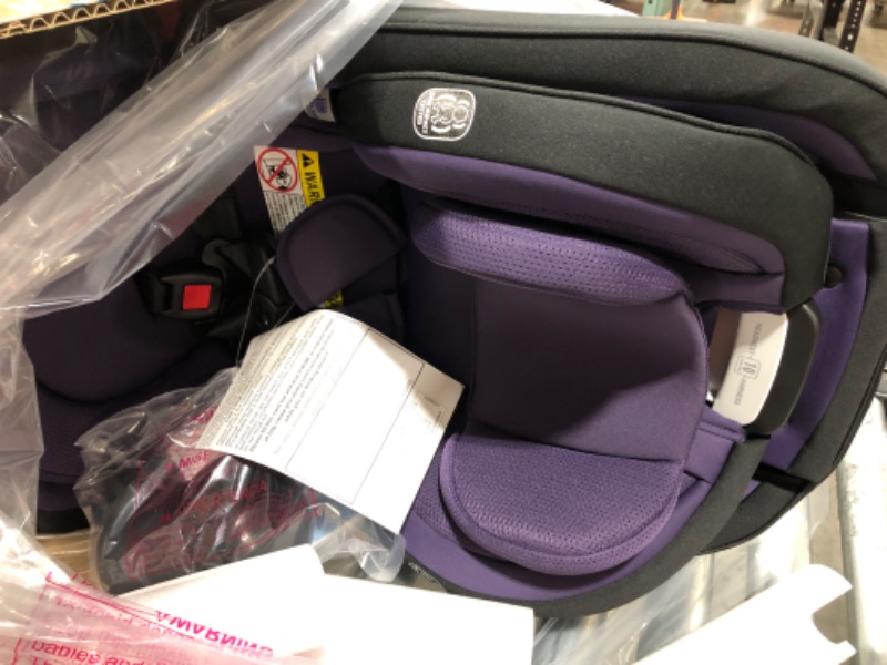 Photo 2 of Graco SlimFit3 LX 3 in 1 Car Seat | Space Saving Car Seat Fits 3 Across in Your Back Seat, Katrina SlimFit w/ 3-Across Fit Katrina