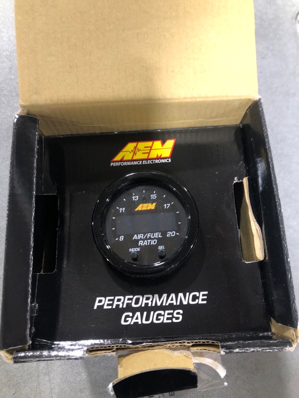 Photo 2 of Aem 30-0334 Afro Sensor Controller (X-Series Wideband Ugo Gauge With Obie Connectivity) 2.0625 x 0.825 inches