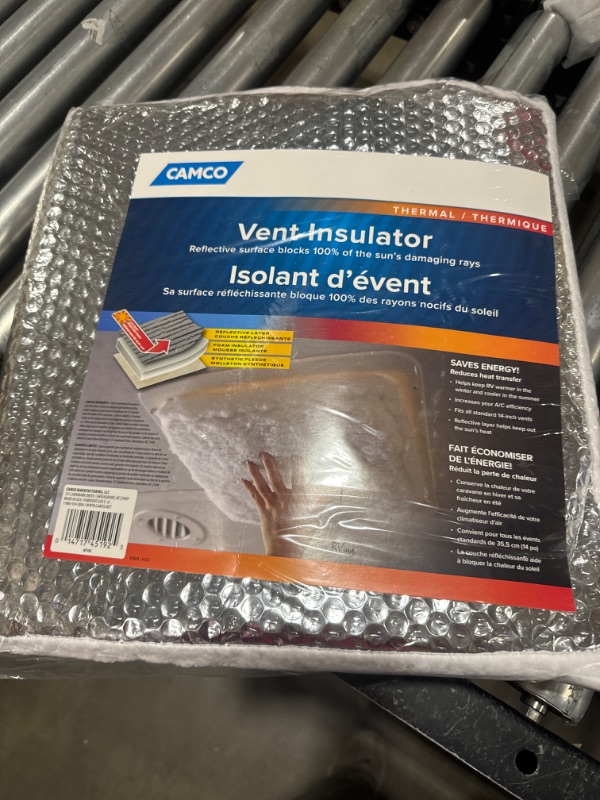 Photo 1 of Camco RV Vent Insulator and Skylight Cover