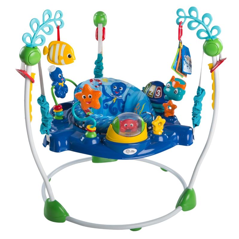 Photo 1 of Baby Einstein Neptune's Ocean Discovery Activity Jumper, Ages 6 months +, Max weight 25 lbs., Unisex
