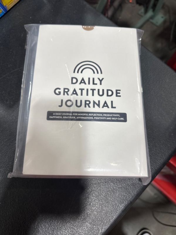 Photo 2 of Daily Gratitude Journal - Mindful Reflection, Productivity, Happiness, Gratitude, Affirmations, Positivity and Self-Care - Start Any Time Undated Daily Guide Planner with Prompts (brown)