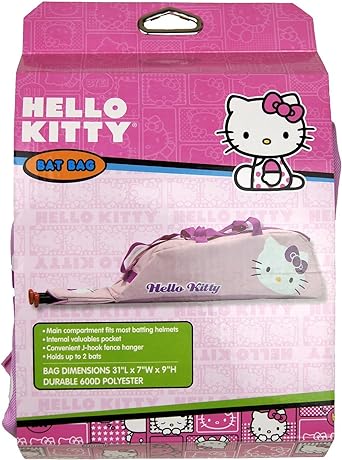 Photo 1 of Hello Kitty Baseball Bat/Helmet Bag Pink 31"x7"x9"
