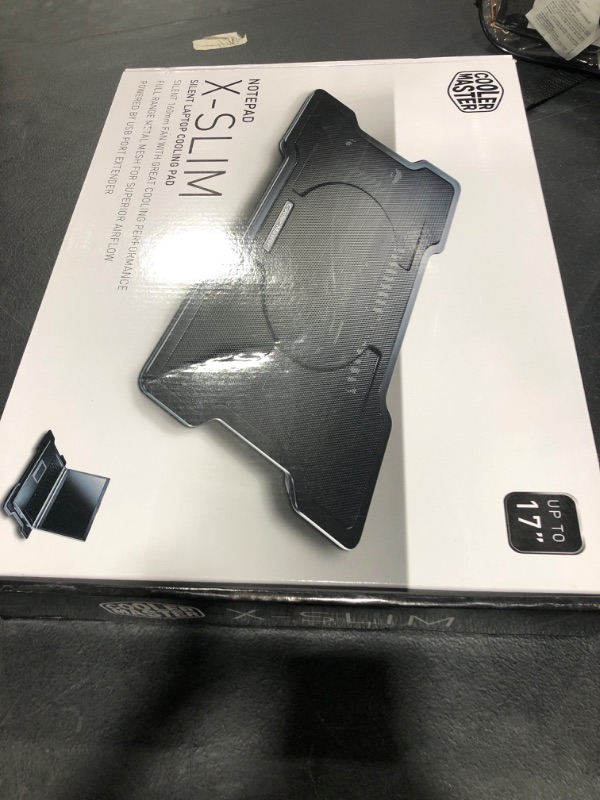 Photo 2 of Cooler Master NotePal X-Slim Notebook Cooling Pad R9-NBC-XSLI-GP
