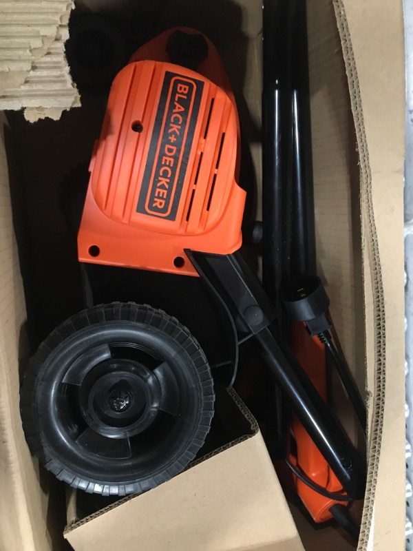 Photo 2 of BLACK+DECKER 2-in-1 String Trimmer / Edger and Trencher, 12 -Amp (LE760FF),Orange