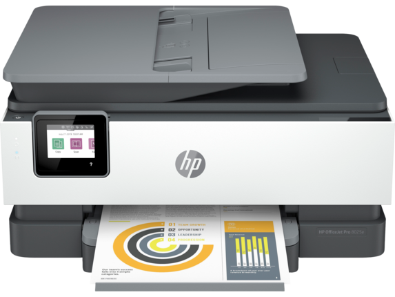 Photo 1 of HP OfficeJet Pro 8025e Wireless Color All-in-One Printer with bonus 6 free months Instant Ink with HP+ (1K7K3A) New version