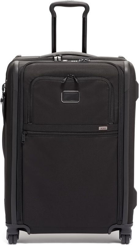 Photo 1 of TUMI - Alpha Short Trip Expandable 4-Wheeled Packing Case - Roller Bag for Short Trips & Weekend Getaways - Luggage with 4 Spinner Wheels - Travel Suitcase for Men & Women - Black
