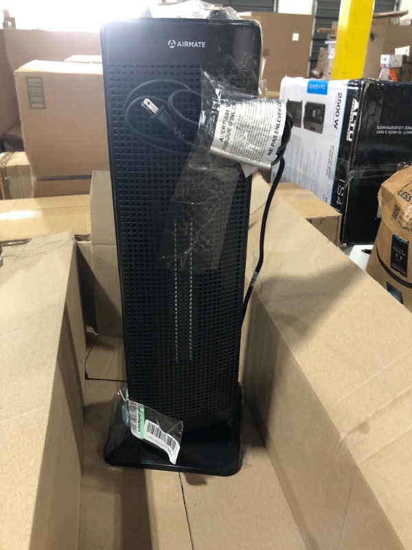 Photo 1 of 25" Large Space Heater for Indoor Use,Fast Quiet Heating Portable Electric Heater, 80°Oscillating Room Heater for Office, Garage, Bedroom