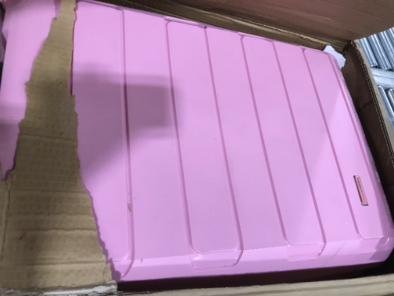 Photo 3 of Traveler's Choice Pagosa Indestructible Hardshell Expandable Spinner Luggage, Pink, 2-Piece Set (22/26) 2-Piece Set (22/26) Pink