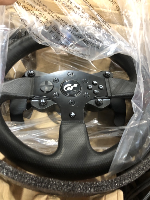 Photo 3 of Thrustmaster T300 RS - Gran Turismo Edition Racing Wheel (PS5,PS4,PC) Black Thrustmaster T300RS Gran Turismo Edition Racing Wheel