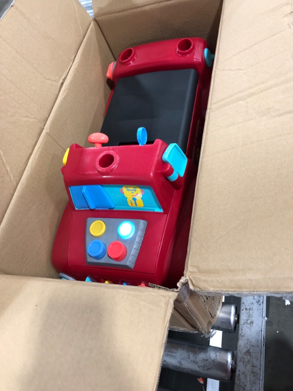 Photo 2 of Radio Flyer Tinker Truck With Lights & Sounds, Toddler Ride On Toy, For Ages 1-3, Red