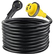 Photo 1 of 30 AMP RV Power Cord with Twist Connector, Grip Handle, & Indicator Light – 25ft 30A Camper Power Extension