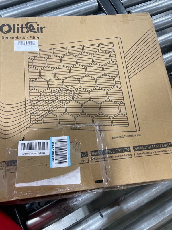 BNX TruFilter 16x25x5 (15.5’’ x 24.5’’ x 3.63‘’ Slim Fit) MERV 13 Air