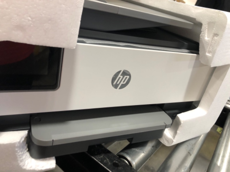 Photo 3 of HP OfficeJet Pro 8025e Wireless Color All-in-One Printer with bonus 6 free months Instant Ink with HP+ (1K7K3A), Gray