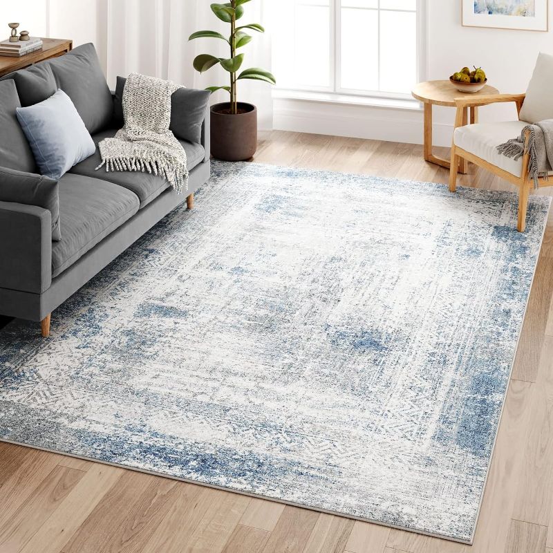 Photo 1 of Dripex Abstract Contemporary Area Rugs, Faux Fur Rug Non-Slip & Durable Carpet for Living Room Bedroom Kids Room Kitchen, Washable Fluffy Rugs Stain...
