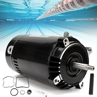 Photo 1 of LAWETA UST1102 Swimming Pool Pump Motor Compatible with Century Pool Pump Motor 1 hp, with PS-201, 56J Frame, 115/230V