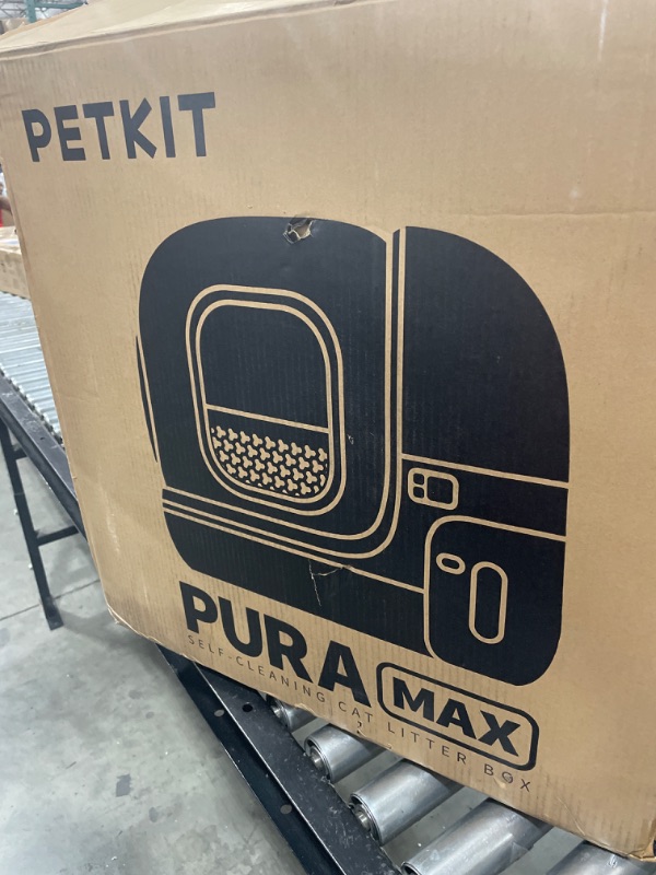 Photo 3 of PETKIT New Version Pura Max Self-Cleaning Cat Litter Box with Large Capacity fr Multiple Cats, xSecure/Odor Removal/APP Control Newest Automatic Cat Littler Box Pura Max With Odor Eliminator