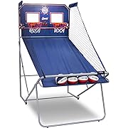 Photo 1 of Pop-A-Shot - Dual Shot Sport | Arcade Basketball Fun at Home | Paddle Scoring | 10 Game Modes | 4 Balls | Foldable Storage | for All Players
