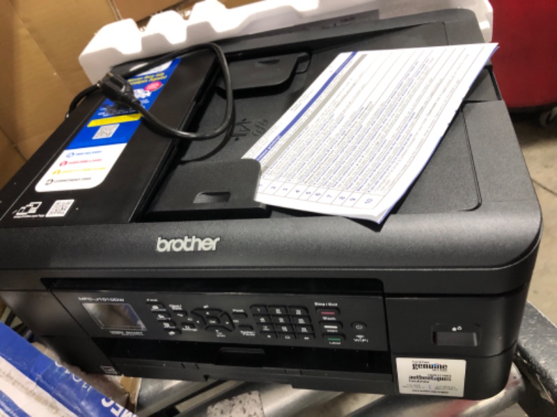 Photo 2 of Brother MFC-J1010DW Wireless Color Inkjet All-in-One Printer with Mobile Device and Duplex Printing, Refresh Subscription and Amazon Dash Replenishment Ready