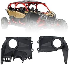 Photo 1 of KEMIMOTO X3 Front Dash Speaker Pods Compatible with 2017-2024 Can Am Maverick X3 / X3 Max Stereo System Enclosure LH and RH Dash Panels