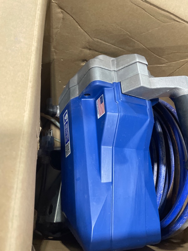 Photo 4 of Graco 17G177 Magnum ProX17 Stand Paint Sprayer, Grey/Blue Magnum ProX17 Stand Paint Sprayer Sprayer