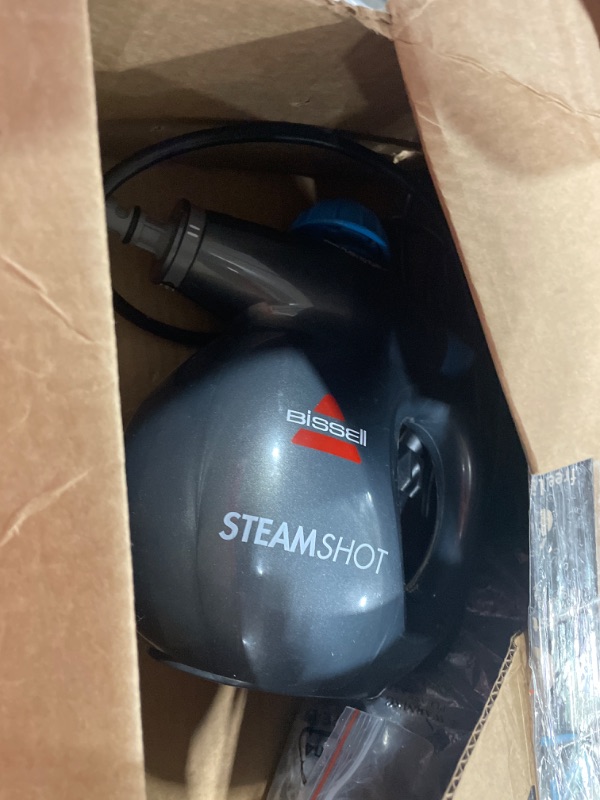 Photo 2 of Bissell SteamShot Hard Surface Steam Cleaner with Natural Sanitization, Multi-Surface Tools Included to Remove Dirt, Grime, Grease, and More, 39N7V