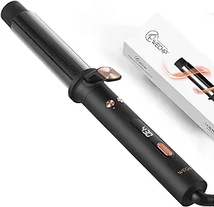 Photo 1 of Rotating Curling Iron, Automatic Hair Curler, Curling Iron, Curling Wand, 1 1/4 Inch Ionic Rotating Hair Curler for Waves with Extra Long?5.5 inch? Tourmaline Ceramic Barrel (1.25 inch)