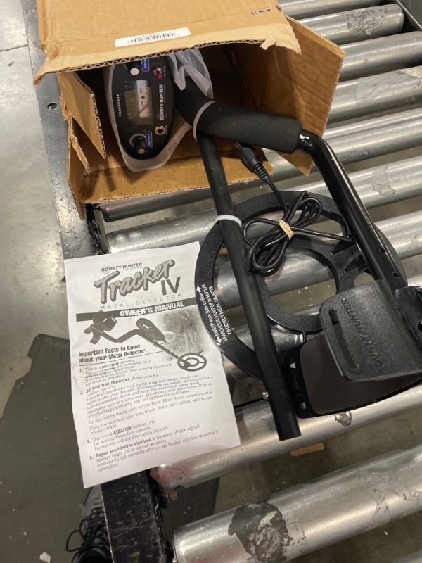 Photo 1 of Bounty Hunter TK4 Tracker IV Metal Detector with 8-inch Waterproof Coil