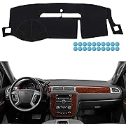 Photo 1 of Dimeani Dashboard Cover fit for Chevy Silverado 1500 LTZ 2007 2008 2009 2010 2011 2012 2013, Dash Cover fit for Chevrolet Tahoe Suburban Avalanche 2014, Dashboard Mat fit for GMC Yukon Sierra
