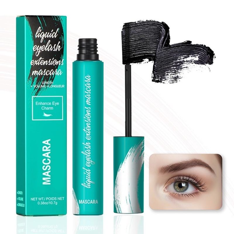 Photo 1 of Fiber Lash Mascara-Volume and Length - Lengthening Mascara - Stays On All Day - Tubing Mascara for All Ages & Skin Types (Black)
