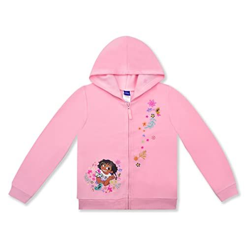 Photo 1 of Disney Encanto Girls Zip up Hoodie for Little Kids and Big Kids – Pink 12
