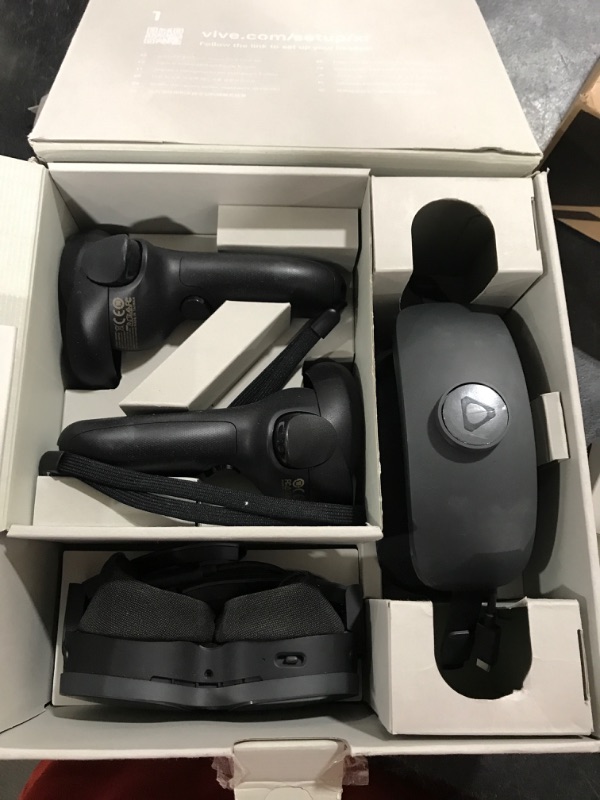 Photo 4 of HTC Vive XR Elite Virtual Reality Headset + Controllers Full System