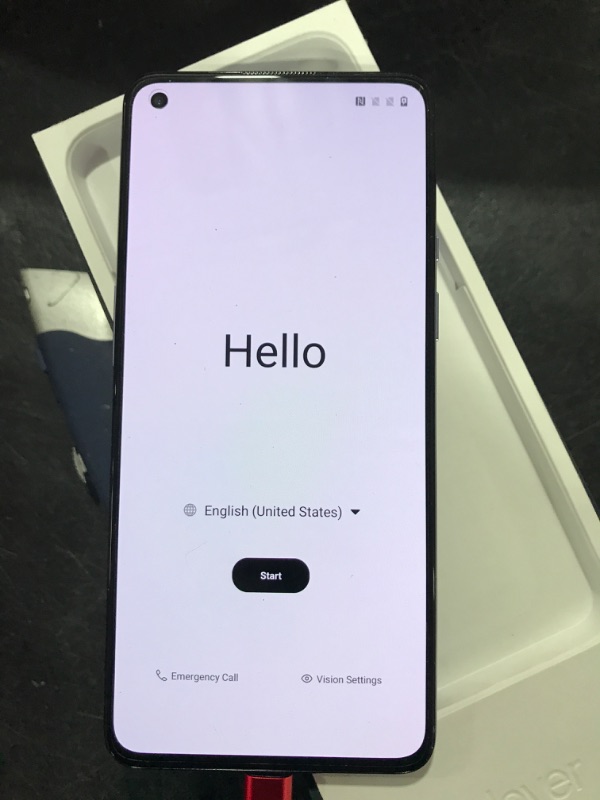 Photo 2 of OnePlus 9 5G Dual LE2110 128GB 8GB RAM Factory Unlocked (GSM Only | No CDMA - not Compatible with Verizon/Sprint) China Version - Winter Mist (Purple)