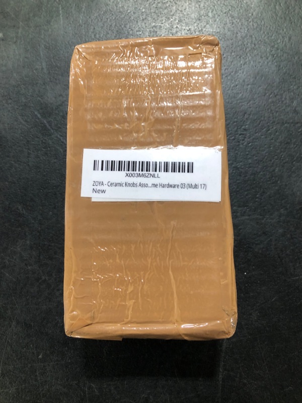 Photo 1 of ZOYA - Ceramic Knobs Assorted Ceramic Cabinet Knobs - Vintage Cabinet Cupboard Door & Drawer Pulls Chrome Hardware 03 (Flat Grey 10)