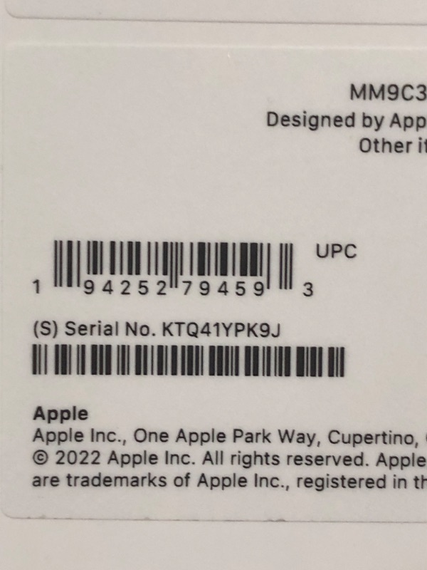 Photo 1 of Apple iPad Air (5th Generation): with M1 chip, 10.9-inch Liquid Retina Display, 64GB, Wi-Fi 6, 12MP front/12MP Back Camera, Touch ID, All-Day Battery Life – Space Gray WiFi Space Gray 64GB