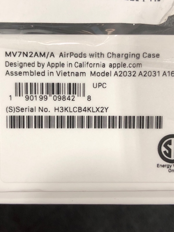 Photo 1 of AirPods with Charging Case