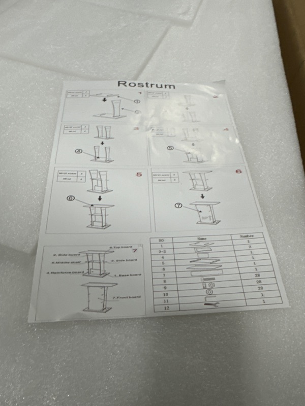 Photo 2 of KScary Acrylic Clear Podium Stand with Storage Shelf,Plexiglass Pulpits for Churches,Conference,Speeches,Weddings,Classroom,Professional Presentation Podiums (23.6"L X 17.7"W X 43"H, Transparent) Transparen 23.6 x 17.7 x 43 inches