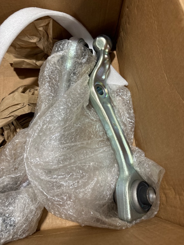 Photo 2 of 2 PCs Front Lower Rearward Control Arm Ball Joint LH RH Pair Set Replacement For Mercedes-Benz W216 W221 AWD