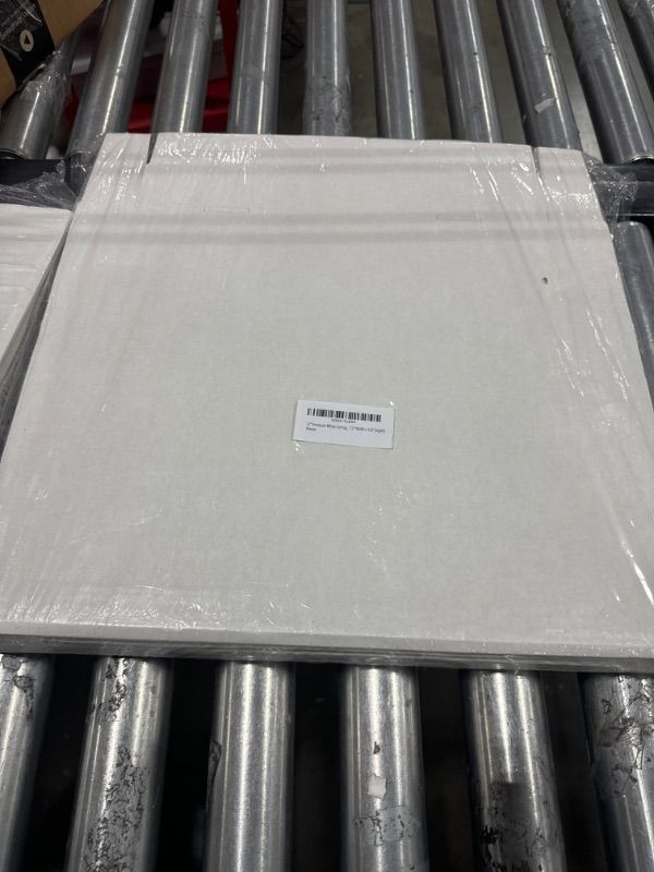 Photo 1 of 12" Premium White Corrugated Pizza Boxes Take Out Containers, DIY Decoration for Gift Box by SAI (10 Pack) (12" Length x 12" Width x 1.8" Depth)
